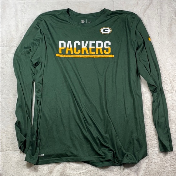 Nike Other - Men’s Nike Dri-Fit Green Bay Packers Long Sleeve